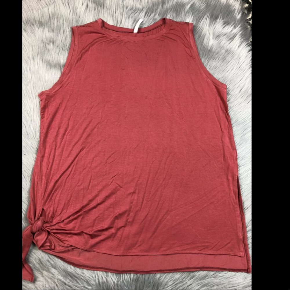 Fabletics Martha S/L Terracotta Tunic Tank 2X